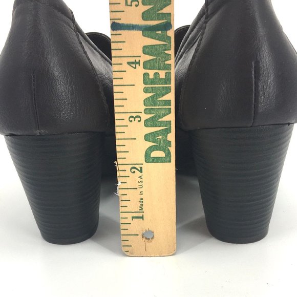 b.o.c. by Born Dark Brown Buckle Slip On Shoes - Picture 5 of 9